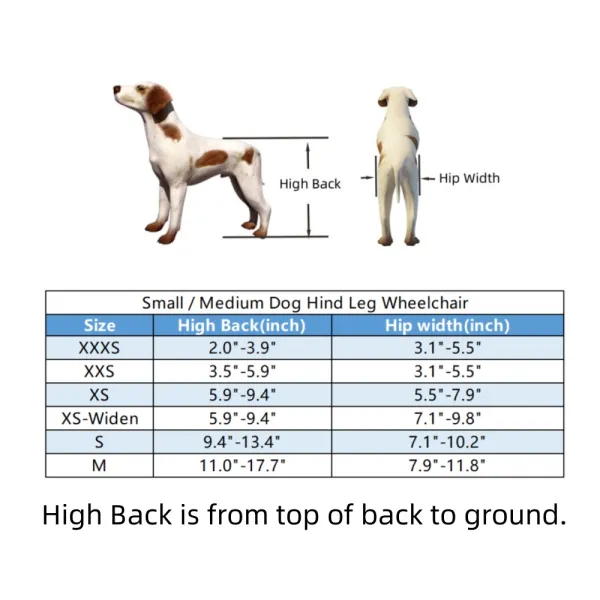 Best Small & Medium Dog Hind Leg Wheelchair For Sale | LOVEPLUSPET