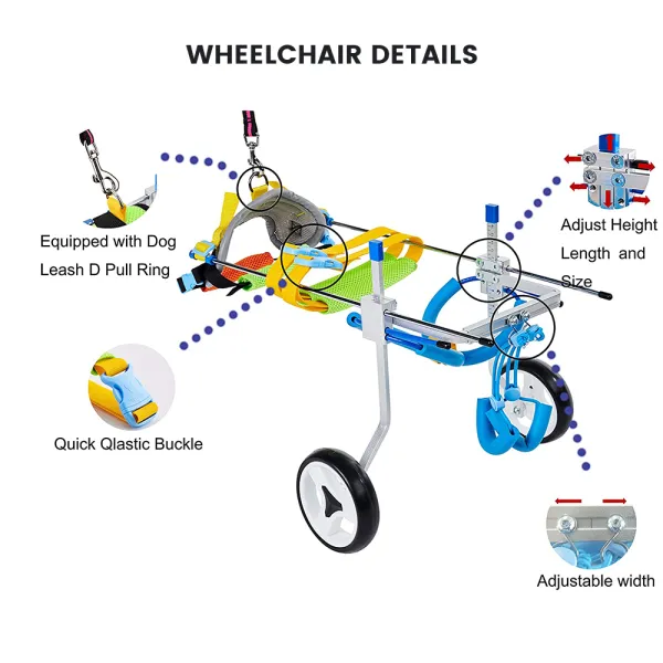 Best Medium & Large Dog Wheelchair for Back Legs | LOVEPLUSPET