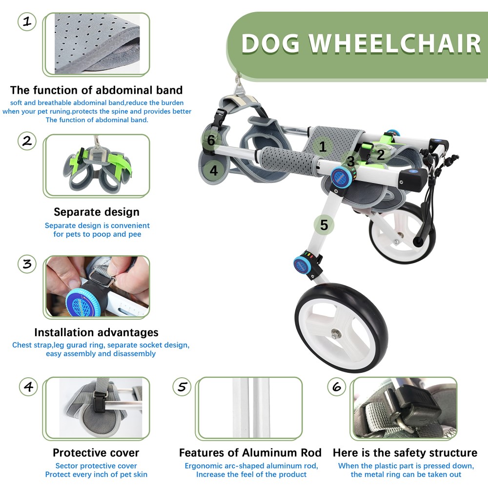 Best Paralyzed Large Dog Wheelchair for Back Legs | LOVEPLUSPET