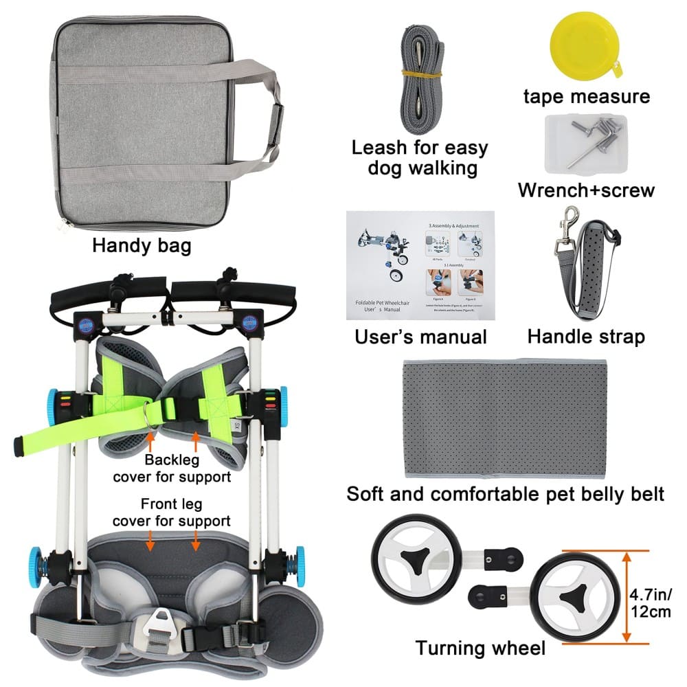 Best Paralyzed Large Dog Wheelchair for Back Legs | LOVEPLUSPET