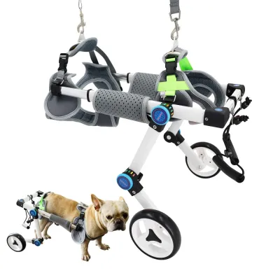 Fodable Rear Wheels for Small Dogs