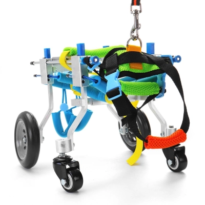 Lightweight Quad Wheelchair for Small Dogs 02