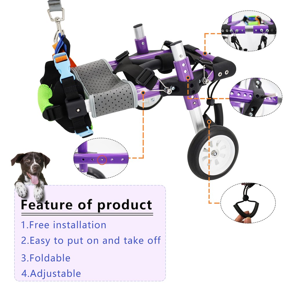 Best Little Dog Rear Wheelchair For Sale | LOVEPLUSPET
