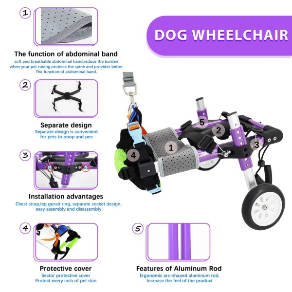 Best Little Dog Rear Wheelchair For Sale | LOVEPLUSPET