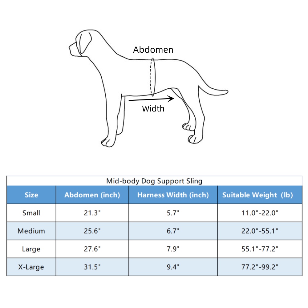 Best Dog Support Sling For Sale | LOVEPLUSPET