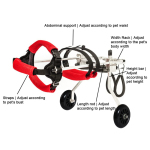 Best Small & Medium Dog Hind Leg Wheelchair For Sale | LOVEPLUSPET