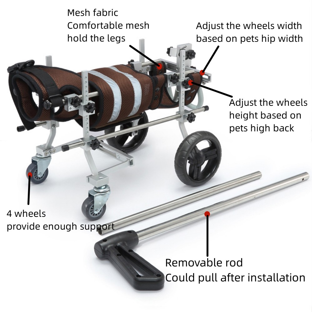 Best Full Support Wheelchair for Small Dogs | LOVEPLUSPET