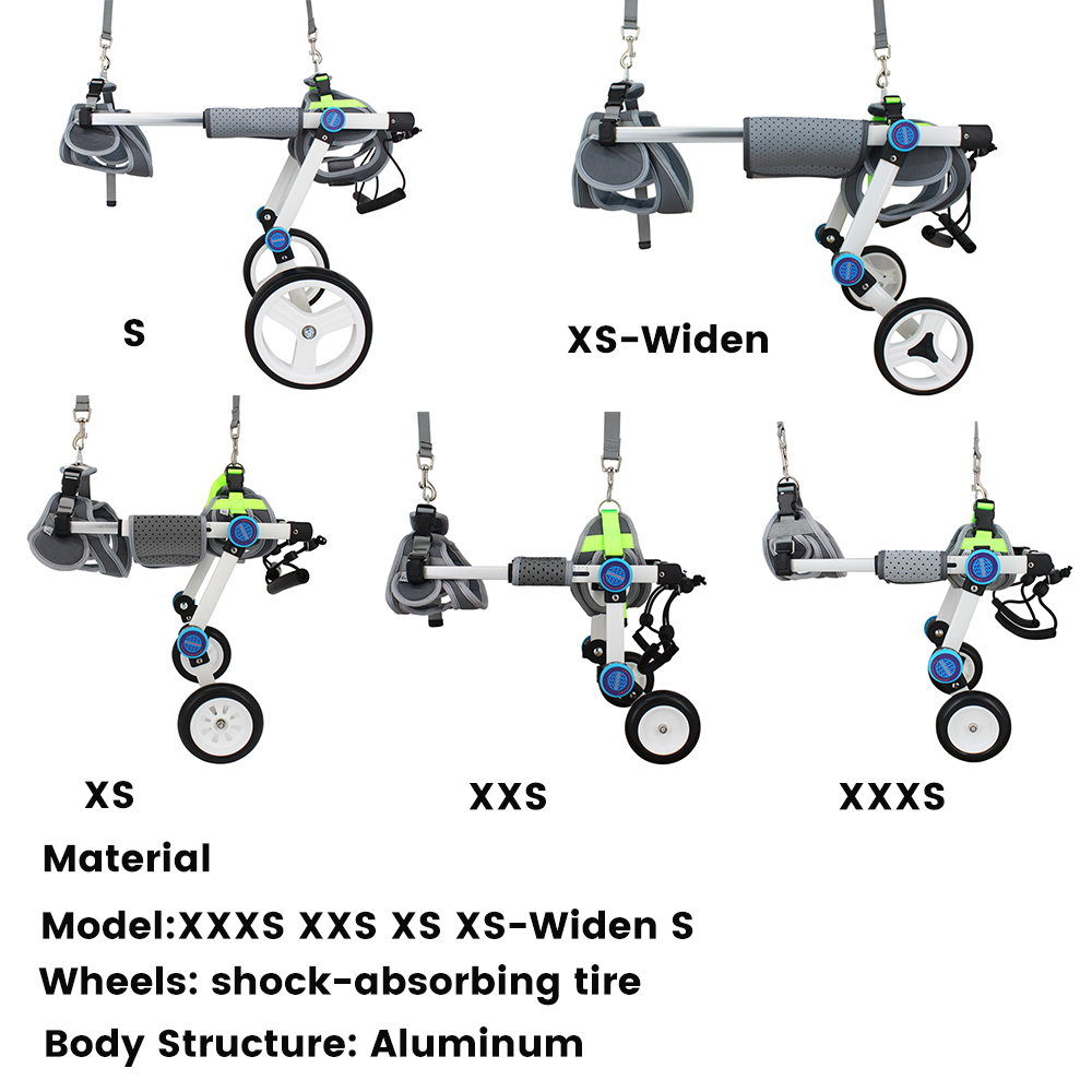 Fodable Rear Wheels for Small Dogs