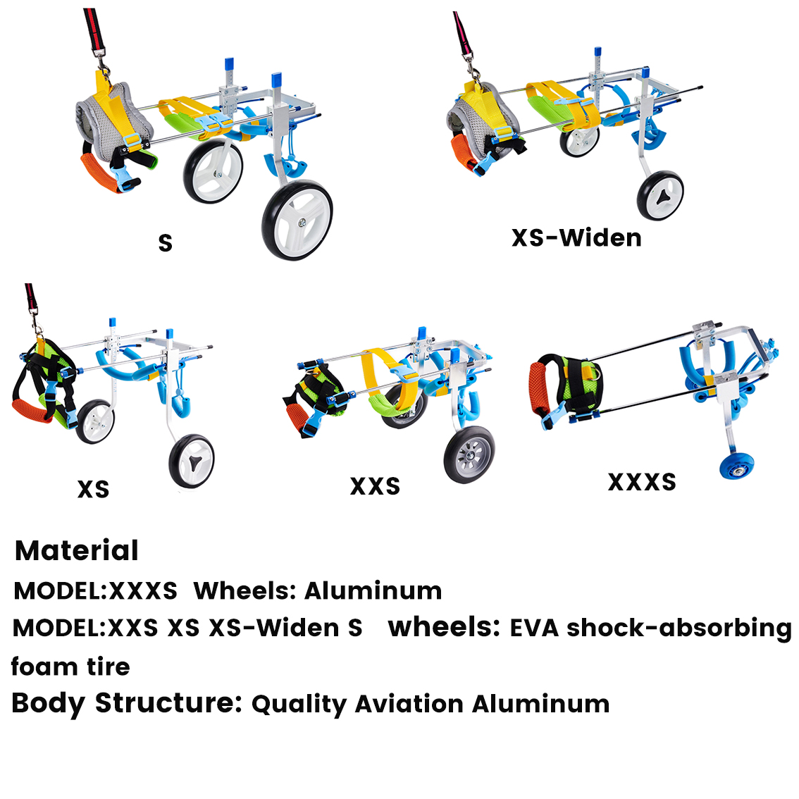 Small Dog Wheelchair for Hind Legs