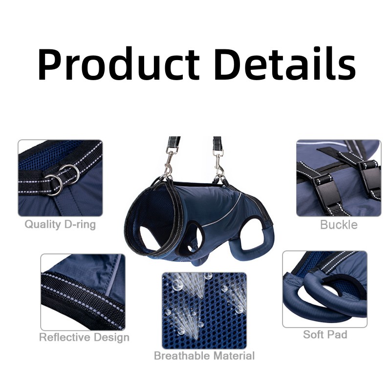 Dog Lift Back Full Body Support Belt