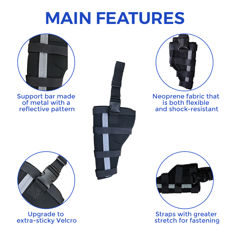 Golden Retriever Dog Single Leg Support Brace