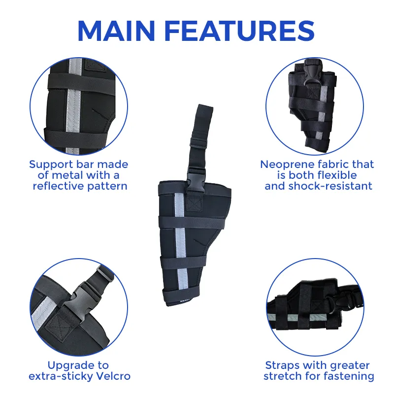 Golden Retriever Dog Single Leg Support Brace