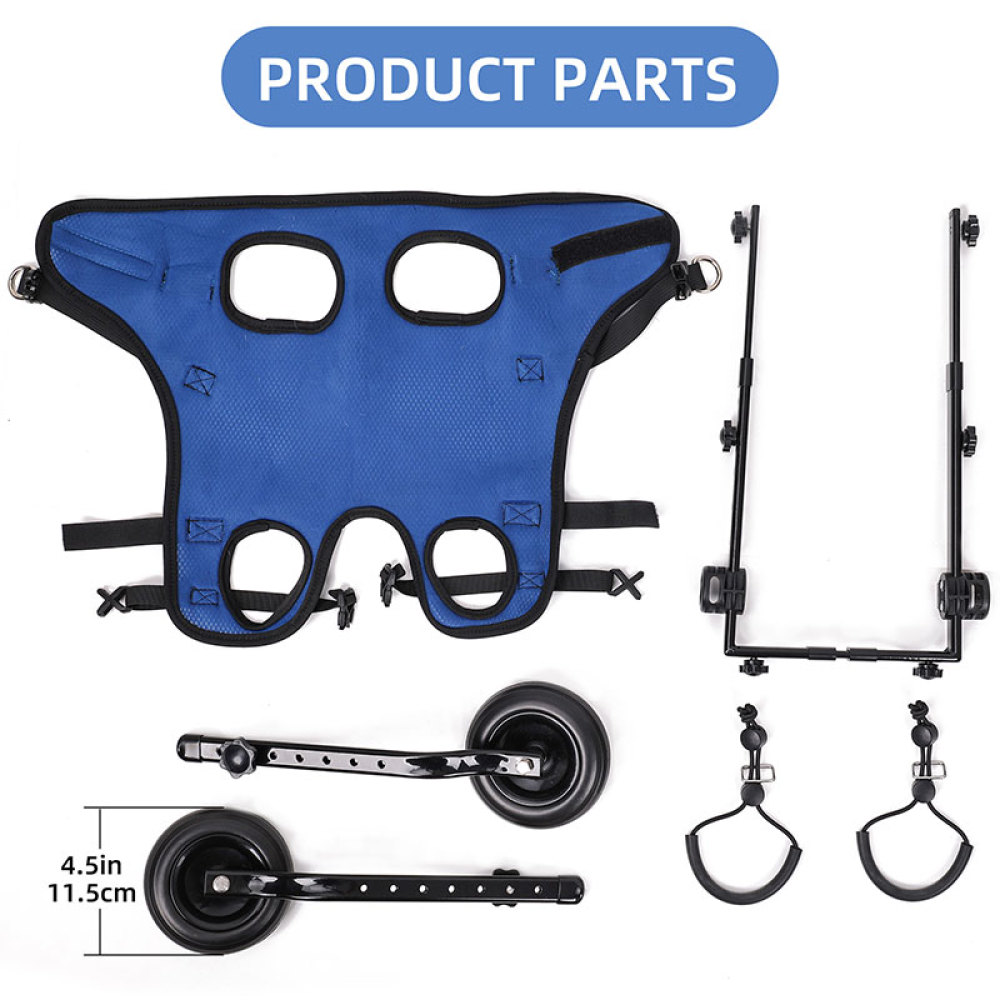 Dog Rear Leg Disability Rehabilitation Wheelchair