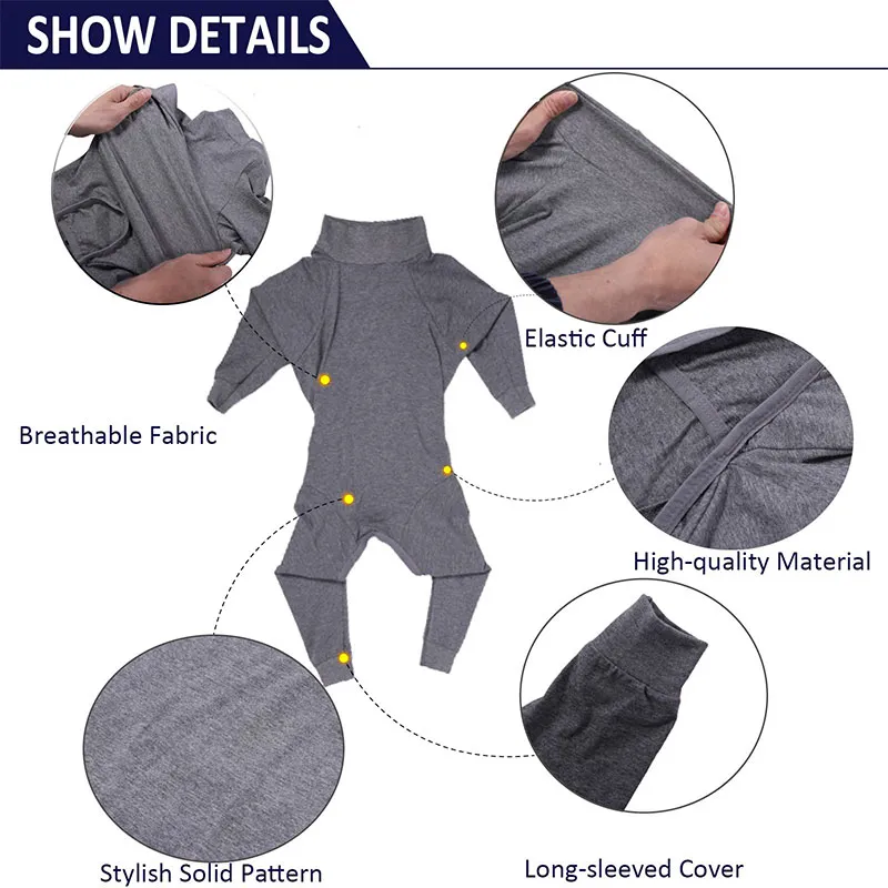 Dog anti-licking jumpsuit