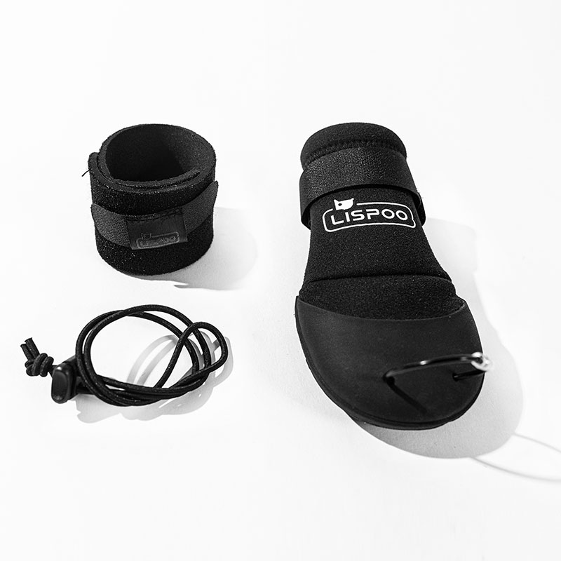 Knuckleless boot brace for dogs