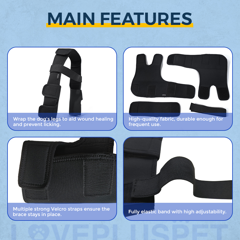 Dog Double Elbow Brace