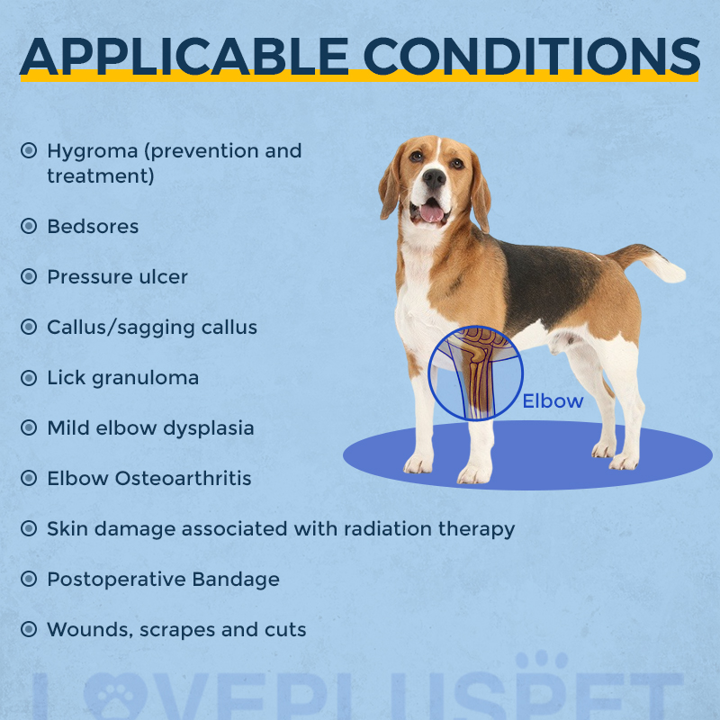 Dog Double Elbow Brace