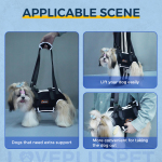 Dog Lift Harness with Handle