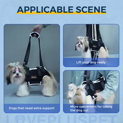 Dog Lift Harness with Handle 02