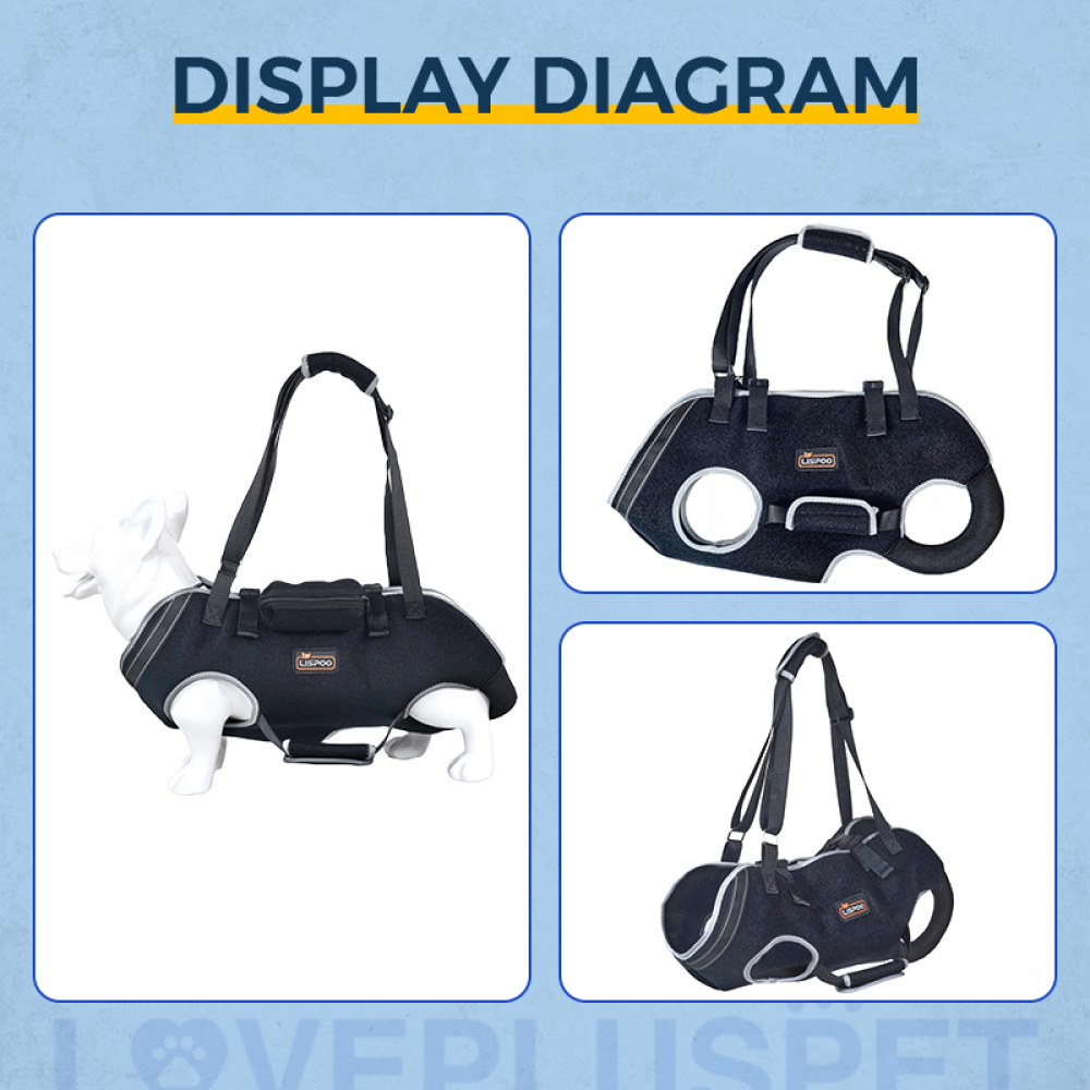 Dog Lift Harness with Handle