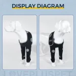 Anti-licking elbow muff for dogs