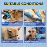 Licking Sleeve for Dogs Hind Leg