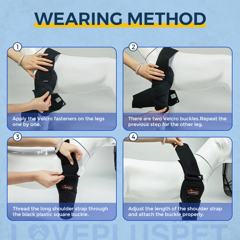 Dog Double Elbow & Shoulder Brace