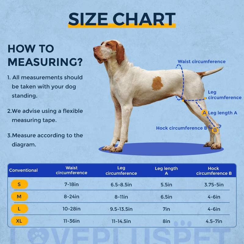 Adjustable Dog Acl Brace