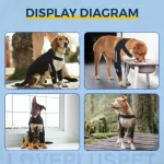 Hinged Dog Shoulder Support Brace
