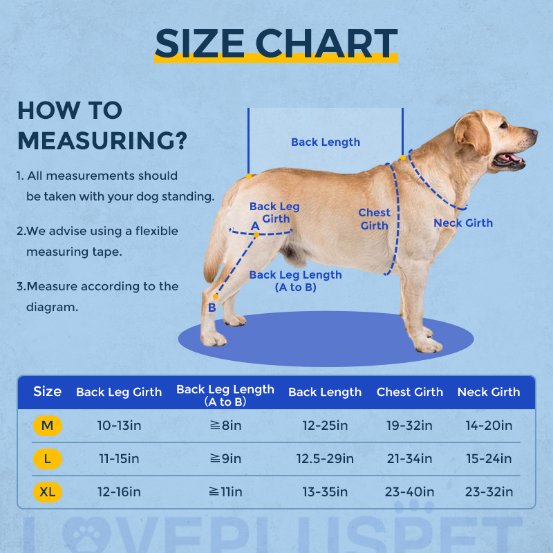 Dog Knee Brace with Metal Hinge Support for Acl