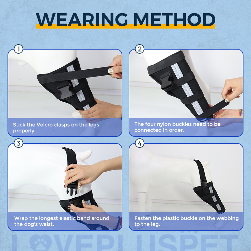 Hinged Dog Leg Brace