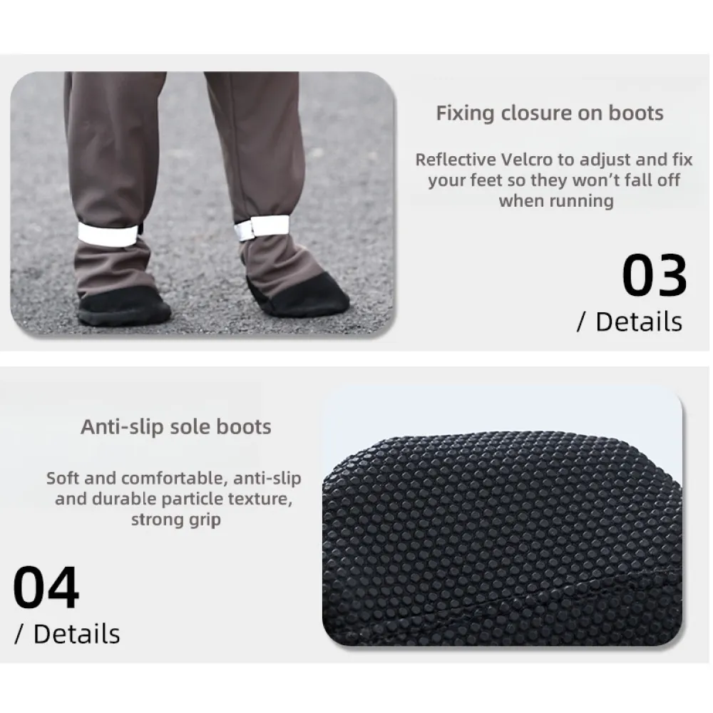 Warm And Dirt-Proof Dog Outdoor Shoes