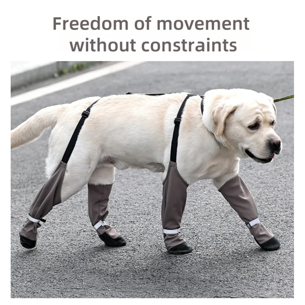 Warm And Dirt-Proof Dog Outdoor Shoes