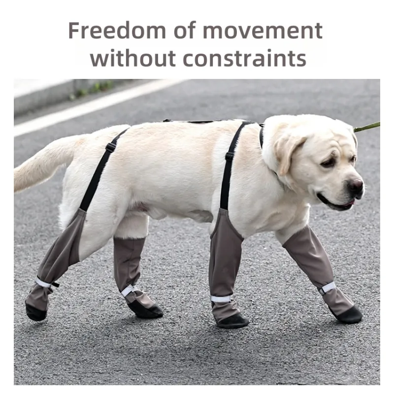 Warm And Dirt-Proof Dog Outdoor Shoes
