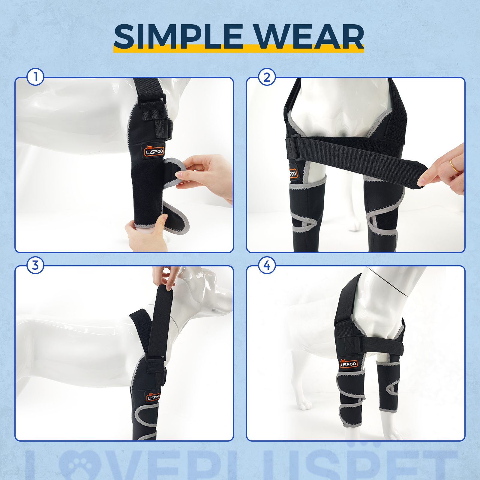 Nursing Dog Front Elbow Brace