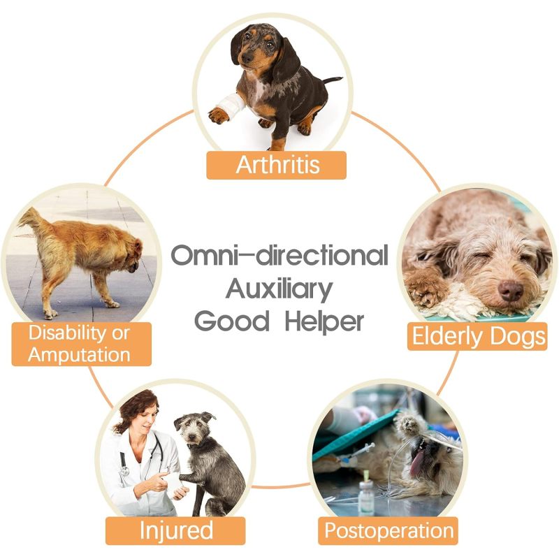 Grid Dog Lift Harness for Back Legs