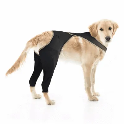 Dog Hind Leg Sleeves to Prevent Licking 01