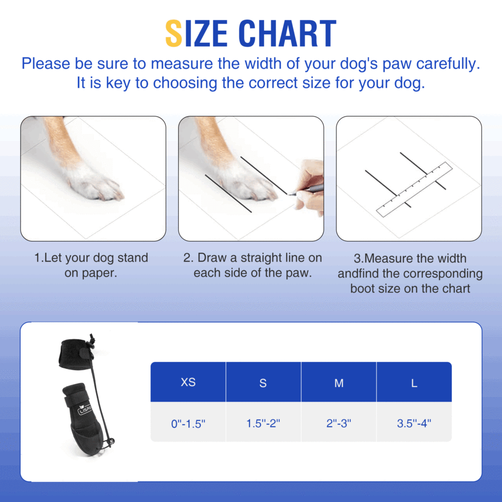 No Knuckling Boot Brace for Dogs