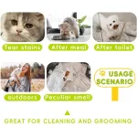 Gentle and Safe Pet Wipes for Cats and Dogs