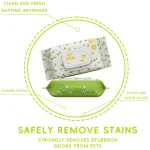Gentle and Safe Pet Wipes for Cats and Dogs
