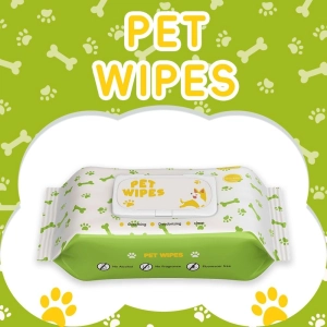 Gentle and Safe Pet Wipes for Cats and Dogs