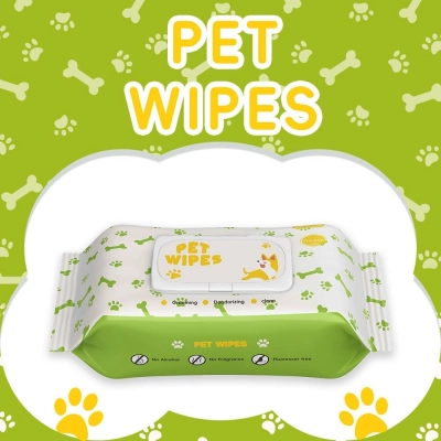 Gentle and Safe Pet Wipes for Cats and Dogs 01
