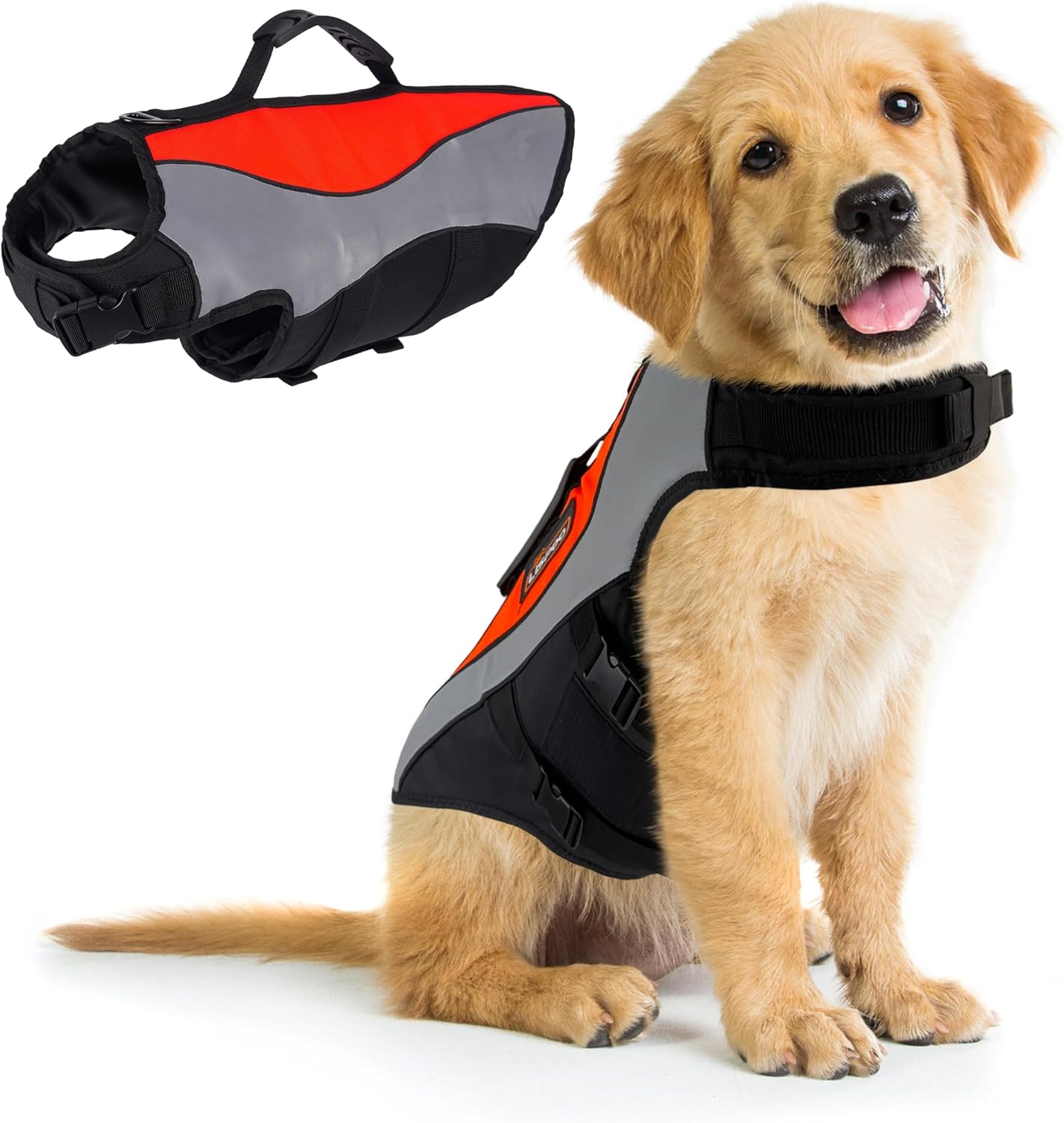 Durable Dog Life Jacket for Water Safety