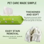Gentle and Safe Pet Wipes for Cats and Dogs