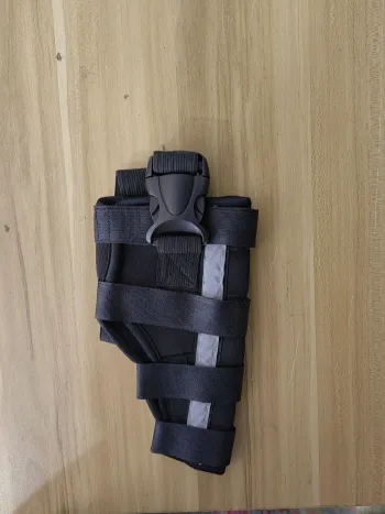 Hinged Dog Leg Brace review Cain 01