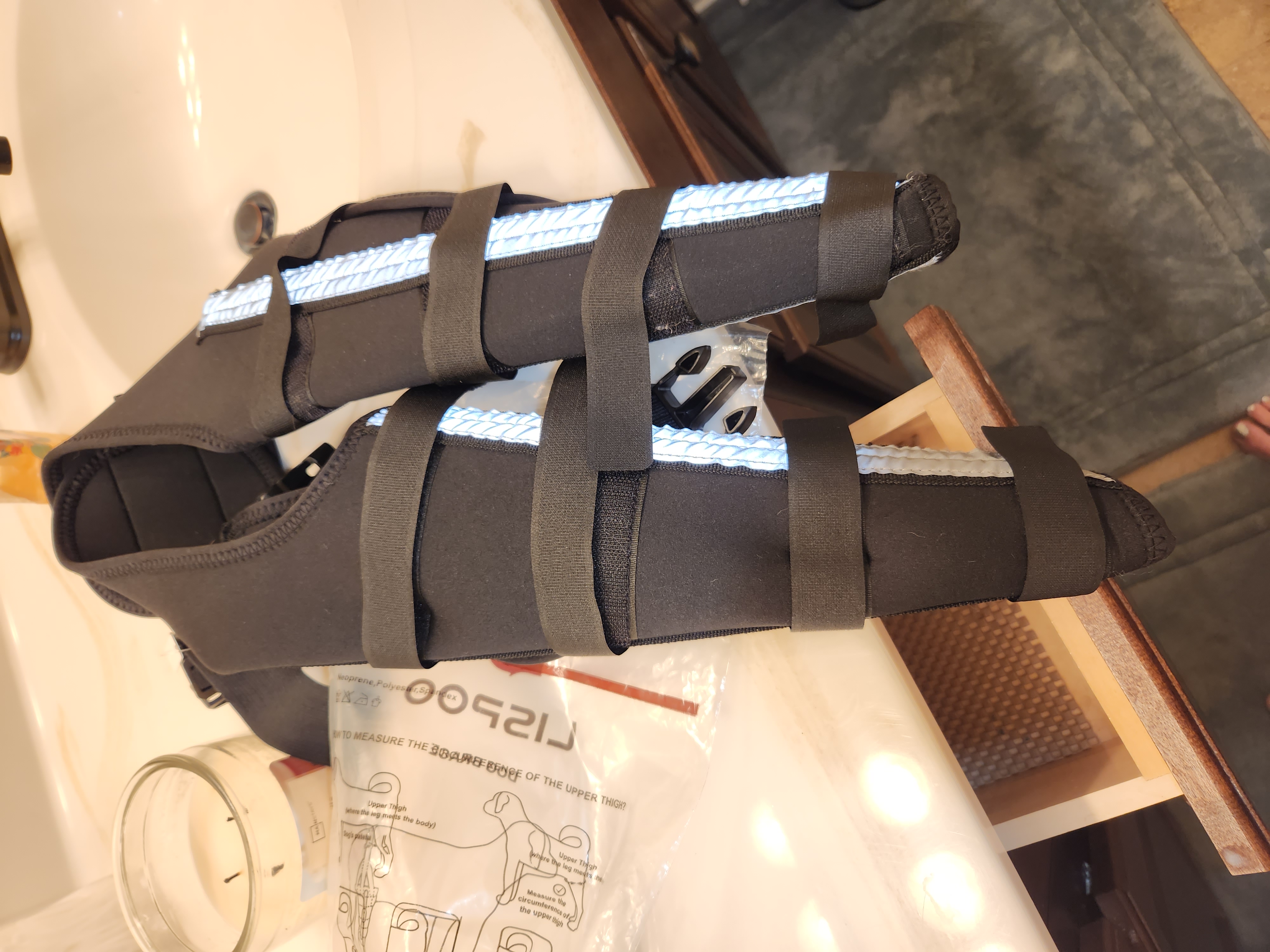 Hinged Dog Double Leg Brace review 0