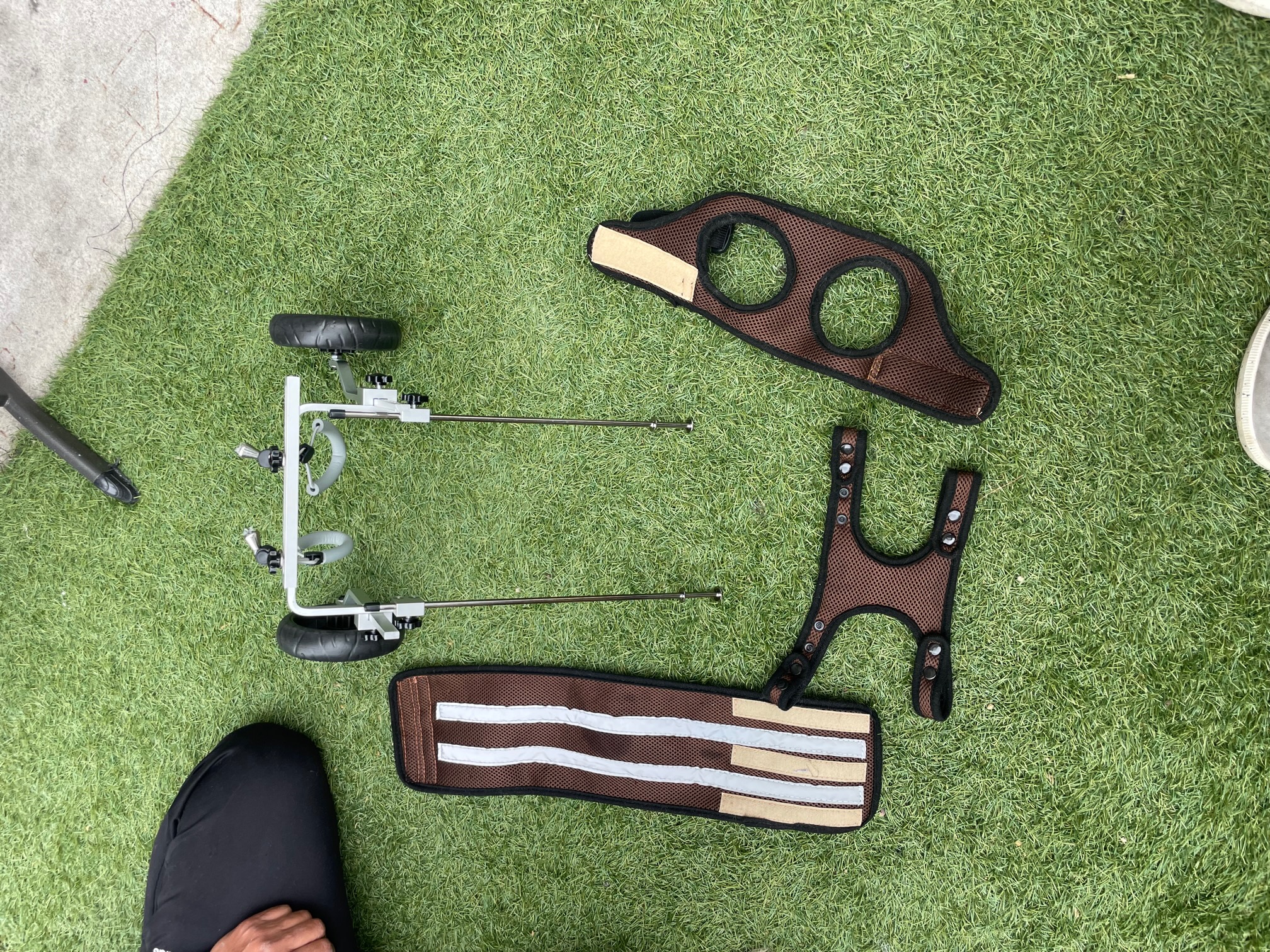 Small Rear Support Dog Wheelchair review CE