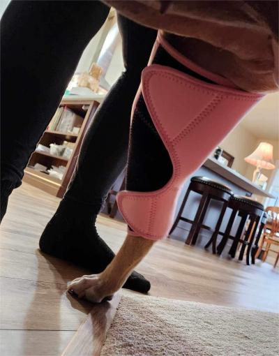 Dog Knee Brace with Metal Splint Hinge Support for ACL review 