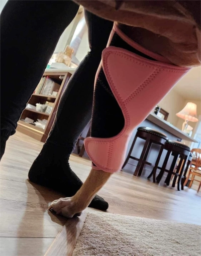 Dog Knee Brace with Metal Splint Hinge Support for ACL review 