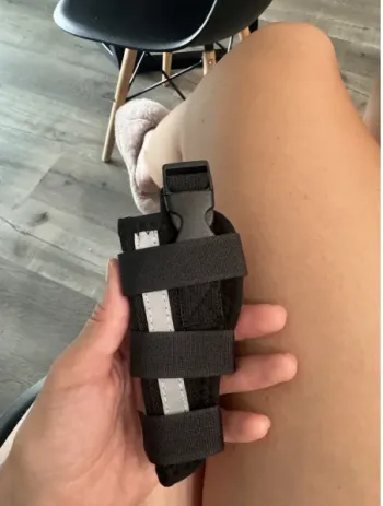 Hinged Dog Leg Brace review Zenobia Joan